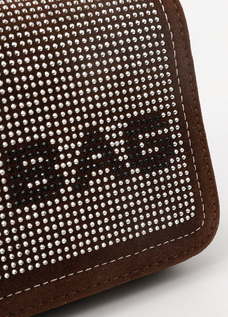 RHINSTONE SUEDE MINI BAG(MMA1067) <Bundle>