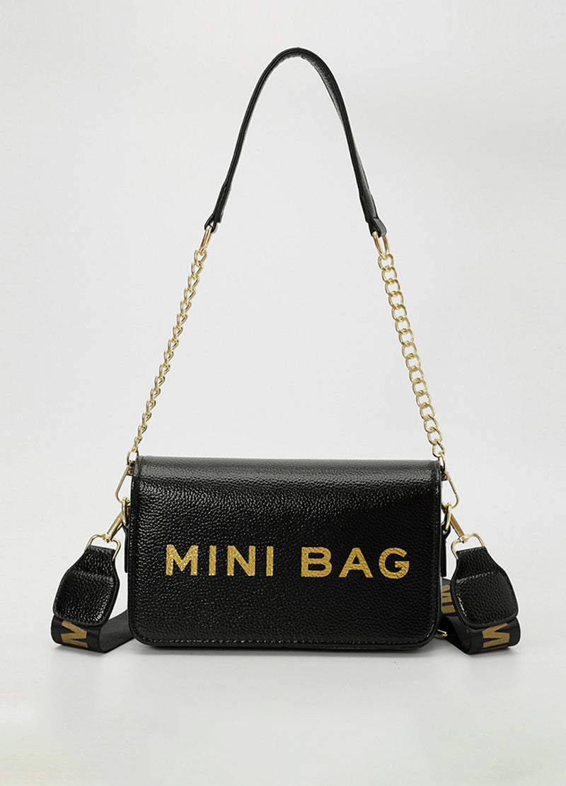 PEARLESCENT PU MINI BAG(MMA1069) <Bundle>
