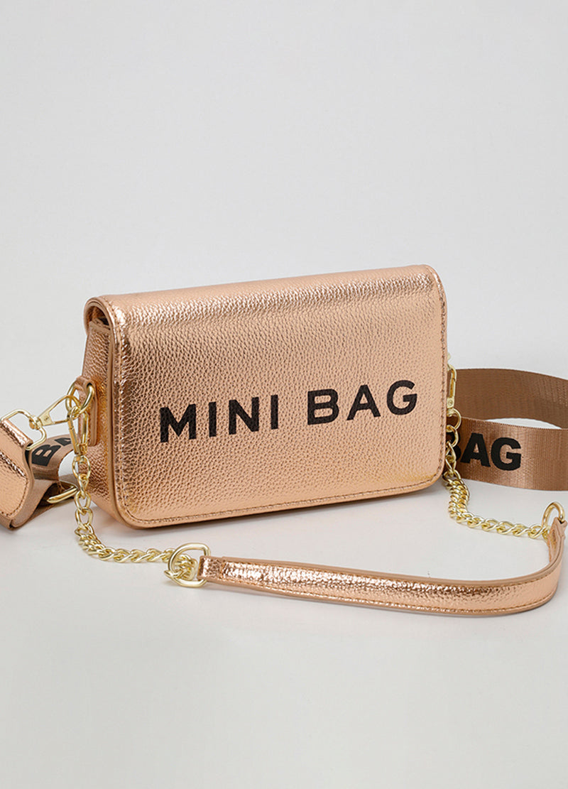 PEARLESCENT PU MINI BAG(MMA1069) <Bundle>