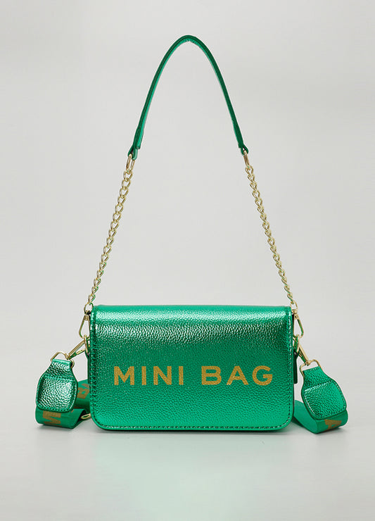 PEARLESCENT PU MINI BAG(MMA1069) <Bundle>