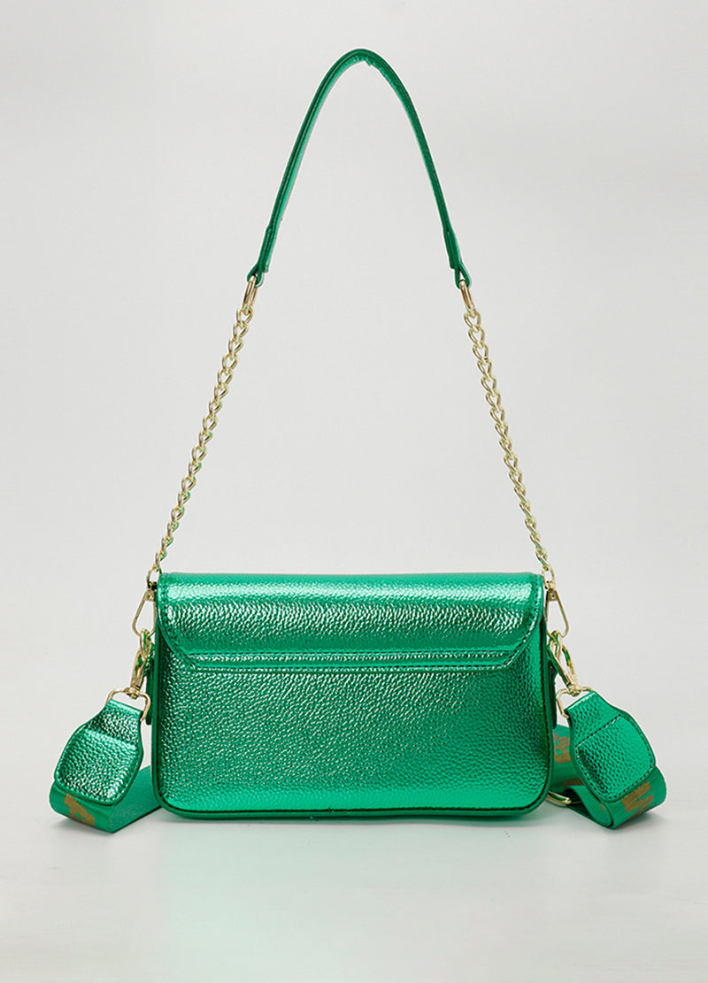 PEARLESCENT PU MINI BAG(MMA1069) <Bundle>