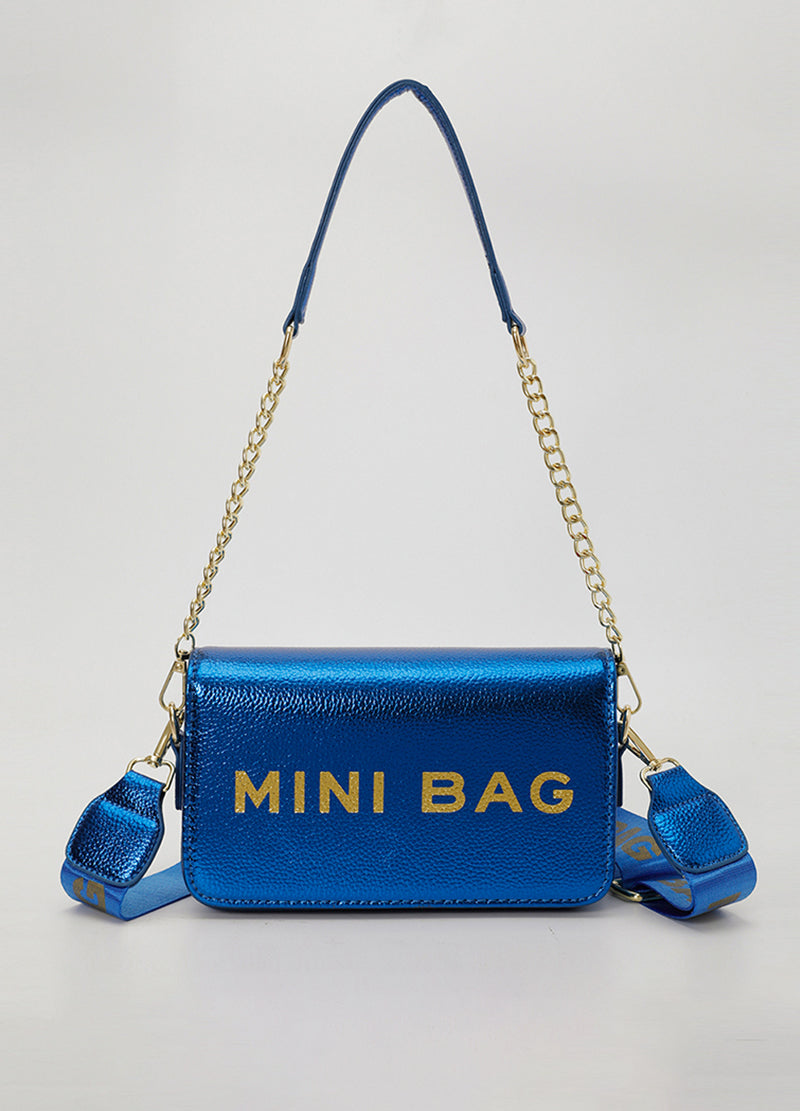 PEARLESCENT PU MINI BAG(MMA1069) <Bundle>
