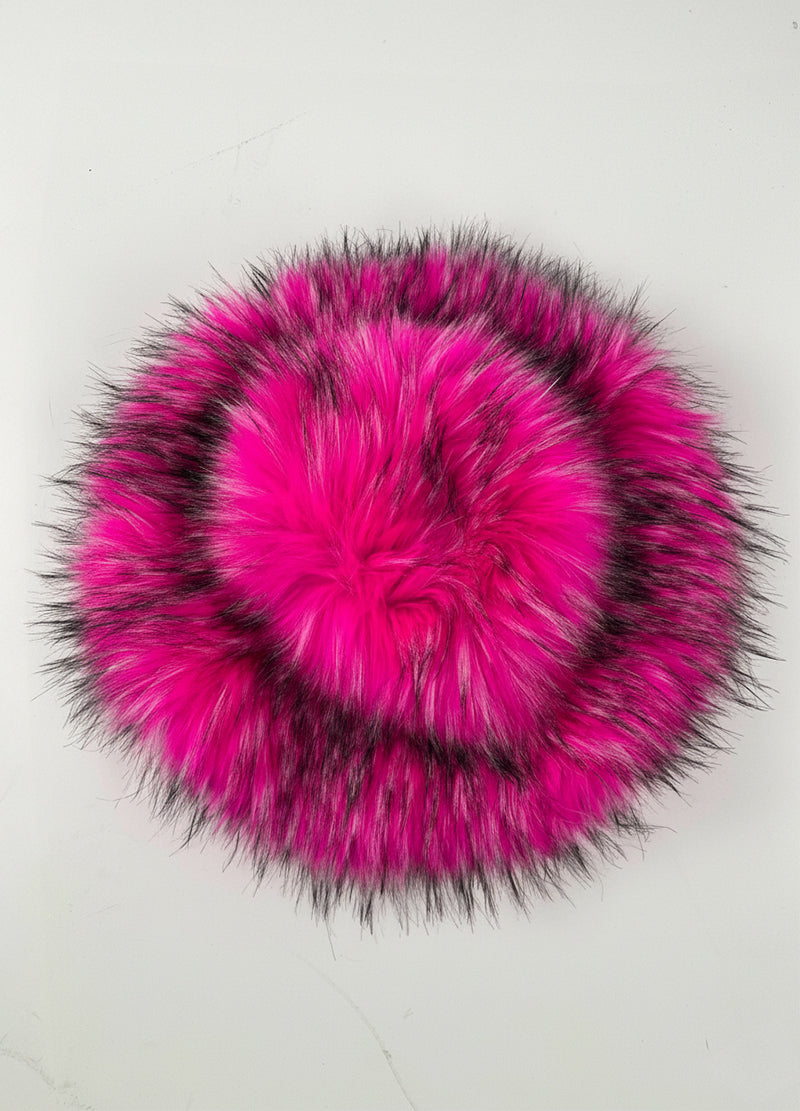 FUZZY FAUX FUR BUCKET HAT(MMA3007N) <Bundle>