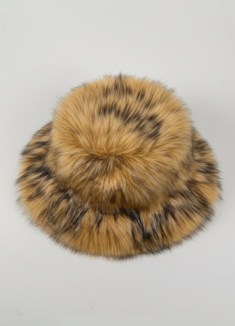 FUZZY FAUX FUR BUCKET HAT(MMA3007N) <Bundle>