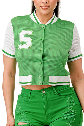 MESH VARSITY JACKET(MMO3006) <Bundle>