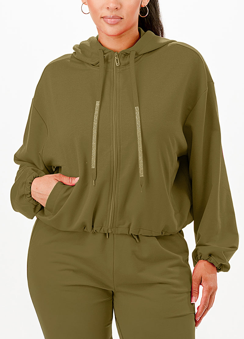 OVERSIZED ZIP HOODIE JACKET(MMO3014) <Bundle>