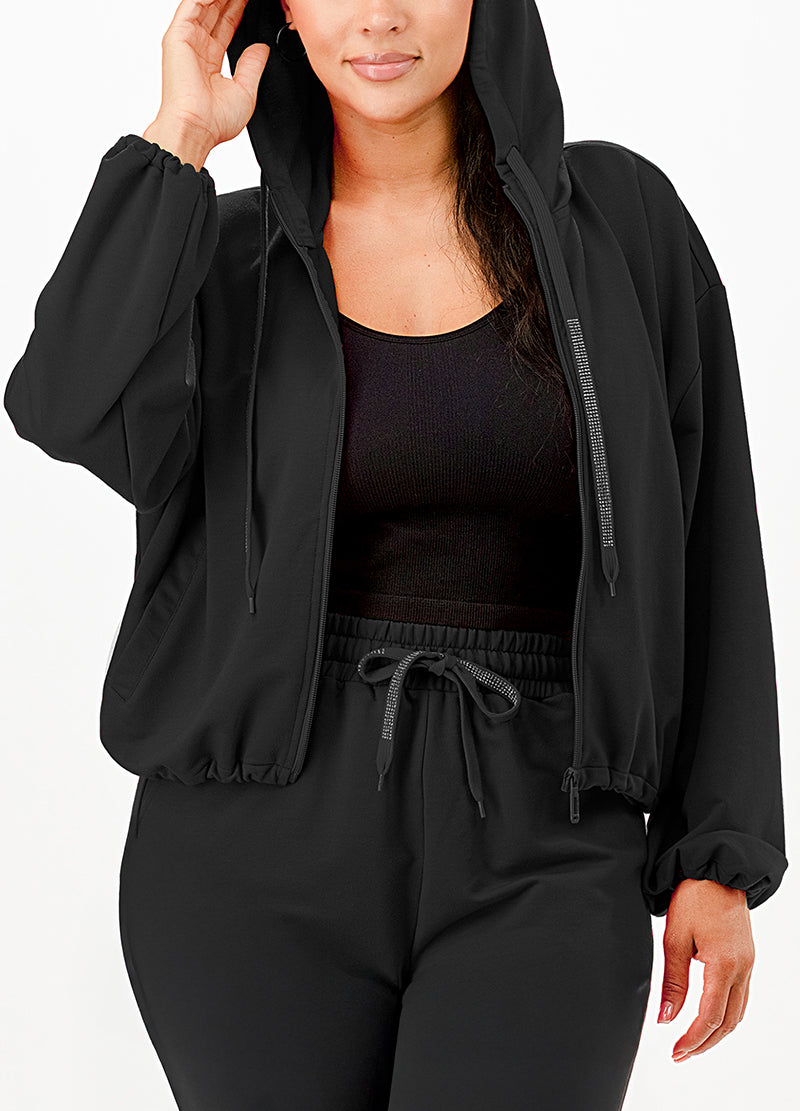 OVERSIZED ZIP HOODIE JACKET(MMO3014) <Bundle>