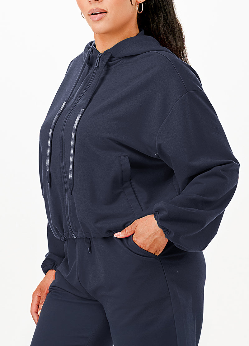 OVERSIZED ZIP HOODIE JACKET(MMO3014) <Bundle>