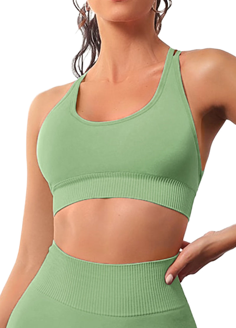 FANCY BACK YOGA SHORT SET (MMS7022) <Bundle>