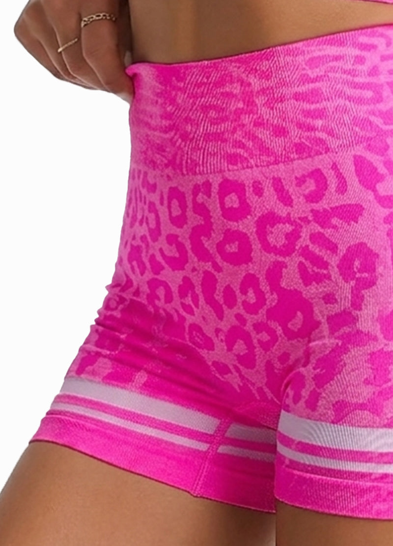 LEOPARD PRINT COLORBLOCK STRIPE SLING SET(MMS7037) <Bundle>