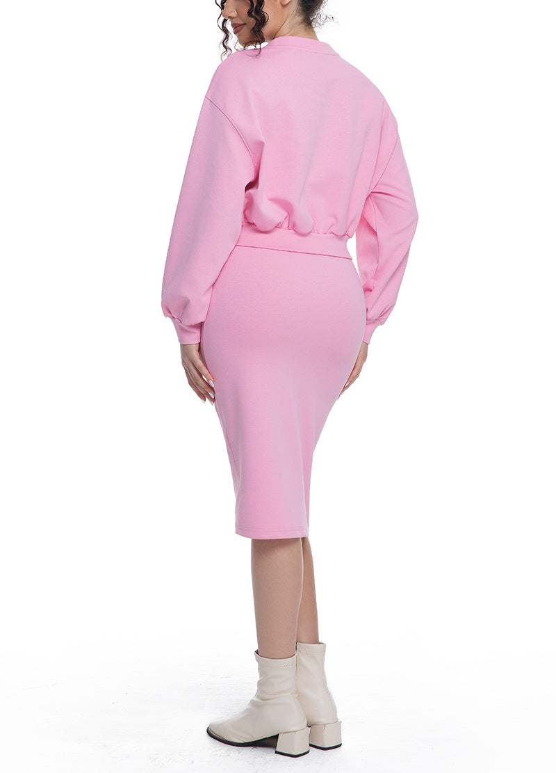 COMFY RAGLAN MIDI SKIRT SET(MMS8030) <Bundle>