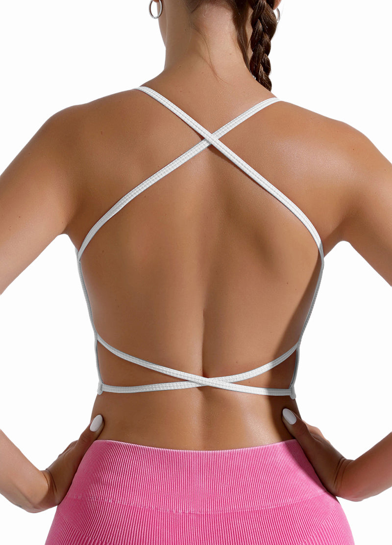 CRISS CROSS BACK BRA TOP(MMT1007) <Bundle>