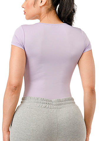 V NECK SHORT SLEEVE BODYSUIT(MMT5005) <Bundle>