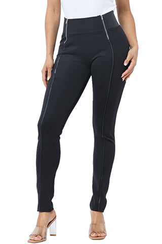LEATHER & ZIPPER PATCH JEGGING(DWP2002) <Bundle>