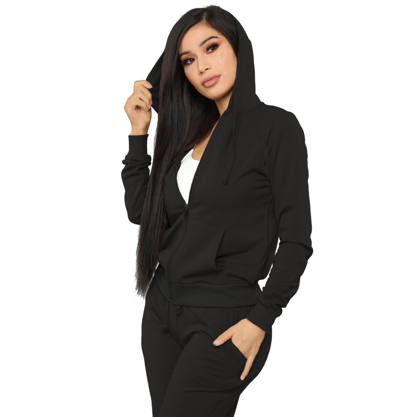 BASIC HOODIE JACKET(DWJ6502) <Bundle>