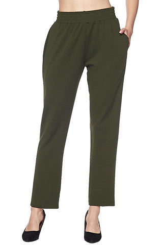 (PLUS) HUKURO PULL ON PANTS W/POCKET(HKR101P) <Bundle>