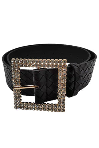 PU GOLD CL STONE BELT 34.5"L*1.9"W(MA0206) <Bundle>