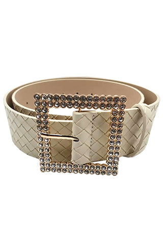 PU GOLD CL STONE BELT 34.5"L*1.9"W(MA0206) <Bundle>