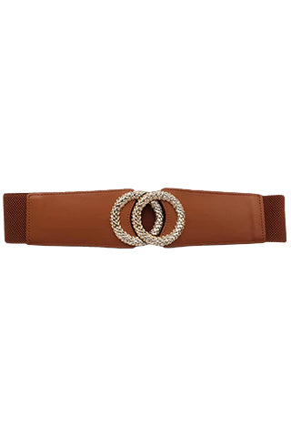 PU GOLD ELASTIC BELT 34.5"L*2.5"W(MA0228) <Bundle>