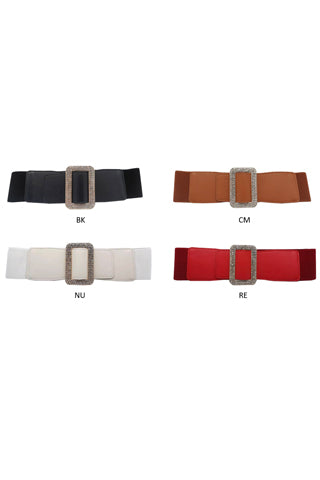 PU GOLD ELASTIC BELT  34.5"L*3"W(MA0230) <Bundle>