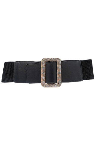 PU GOLD ELASTIC BELT  34.5"L*3"W(MA0230) <Bundle>