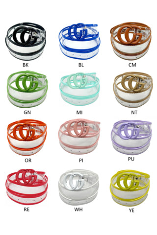 PVC+PLATING BELT  45"(L)*1.5"(W)(MA0238) <Bundle>