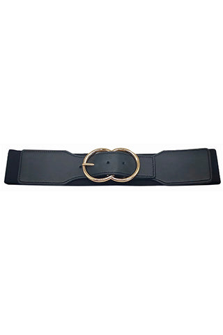 PU DOUBLE CIRCLE ELASTIC BELT W 2.35"(MA0262) <Bundle>