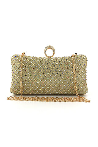 RHINESTONE EVENING BAG 7.5*3.75*2.25(MMA1013) <Bundle>