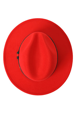 FEDORA HAT WITH BEE BAND BRIM 7CM(MMA3002) <Bundle>