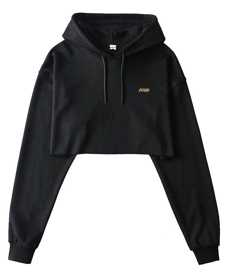 FLEECE SWEAT CROP HOODIE(MMT10002) <Bundle>