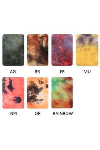 TIE DYE KNIT MASK(MSK6833) <Bundle>